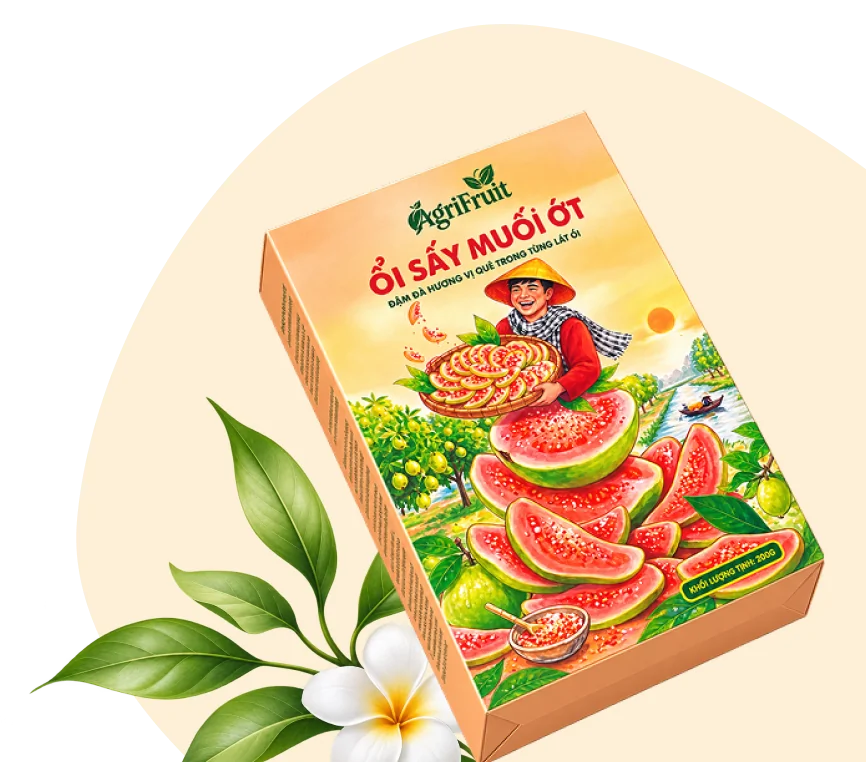 Soft Dried Guava with Chili Salt