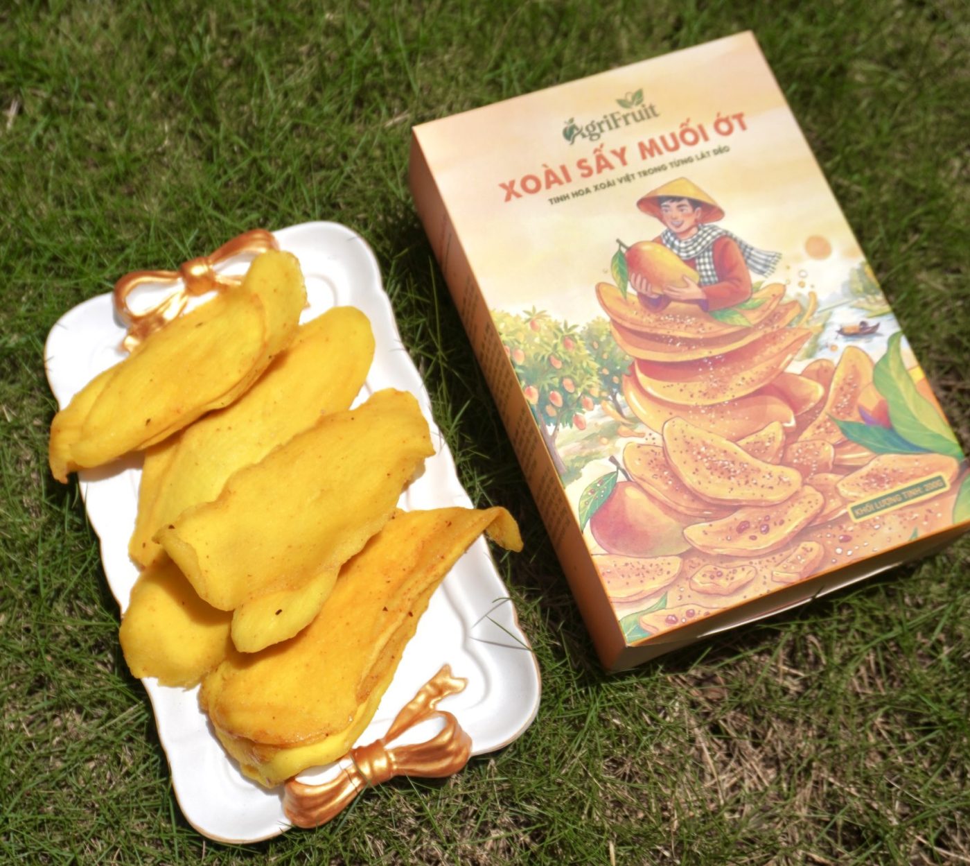 Soft Dried Mango with Chili Salt