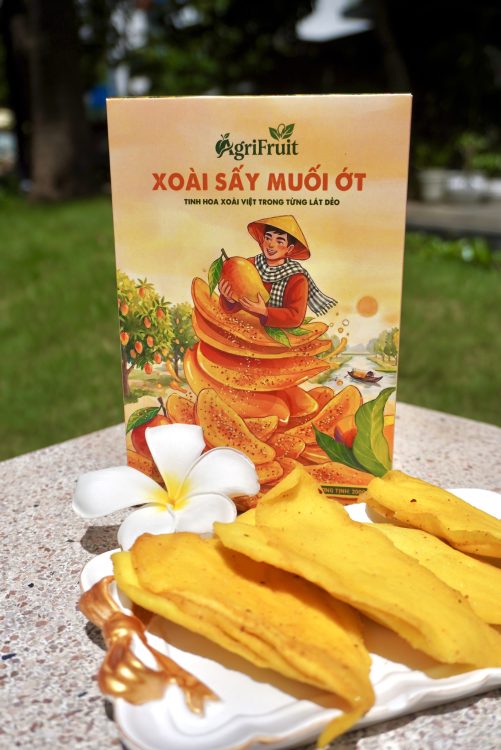 Soft Dried Mango with Chili Salt